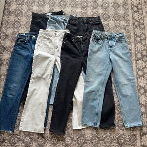 Petite Jean bundle of 7 denim